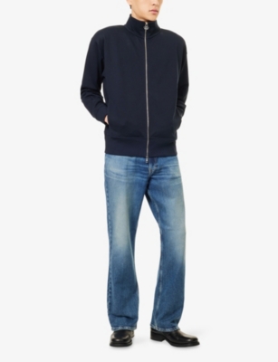 Replay Mens Medium Blue Cley Bootcut-fit Denim Jeans In Blue