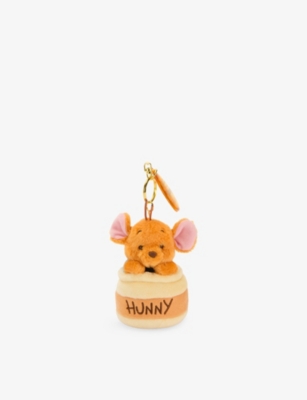 The Disney Store At Selfridges Womens Multi-coloured Christmas Roo Soft Toy Keychain In Multi