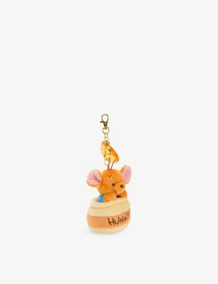 The Disney Store At Selfridges Womens Multi-coloured Christmas Roo Soft Toy Keychain In Multi
