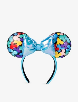 The Disney Store At Selfridges Womens Multi-coloured Balloon Woven Headband In Multi