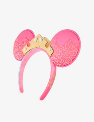 The Disney Store At Selfridges Womens Multi-coloured Aurora Woven Headband In Multi
