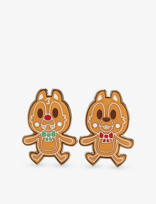 The Disney Store At Selfridges Multi-coloured Bap Disney Zinc Enamelled Pin In Multi
