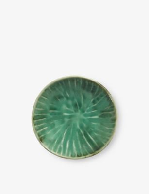 Serax Green Lanza Medium Stoneware Bowl In Green