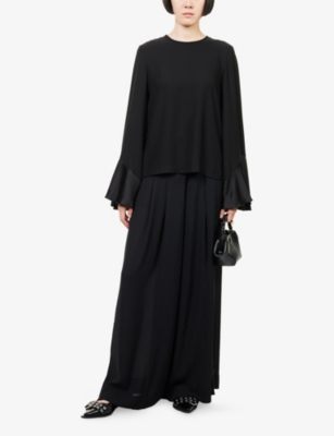 PAIGE: Cecil Wide-Leg Woven Trousers