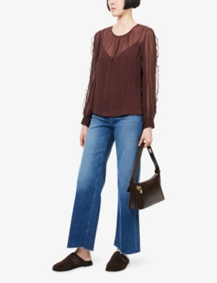 PAIGE: Isabel Silk Blouse