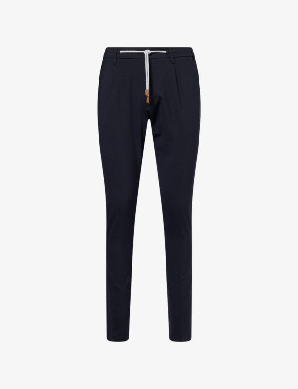 Iconic Drawstring-Waist Wool Blend Joggers