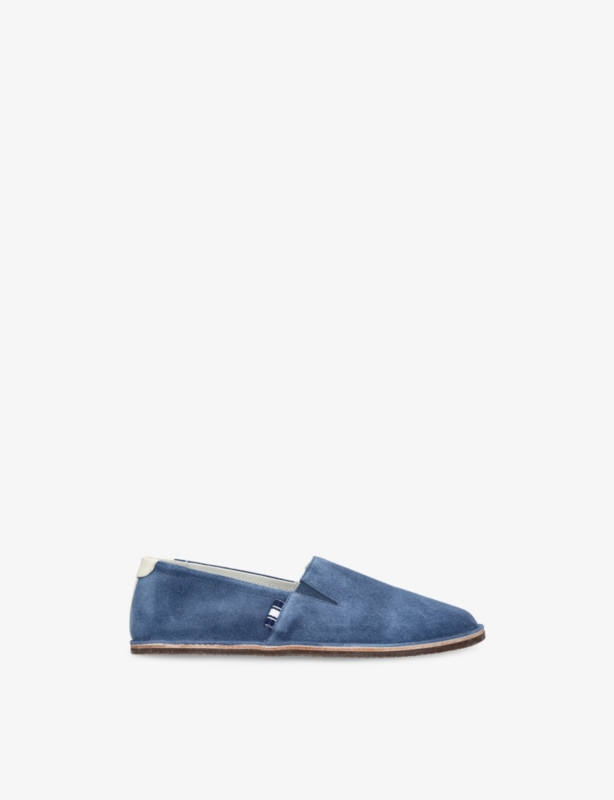 Kids' Branded Suede Loafers