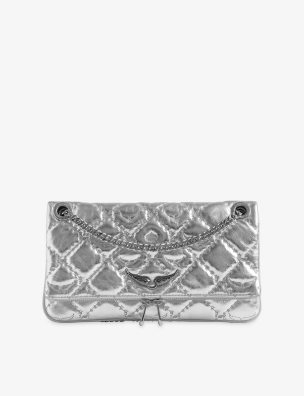 Rock II Quilted Leather Clutch
