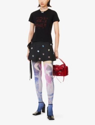 LAUREN PERRIN: Harry Lambert for Lauren Perrin x Disney More Rough Mice Cotton-Jersey T-Shirt