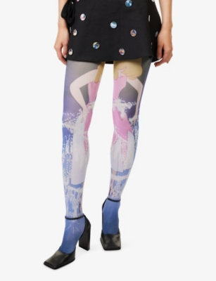 LAUREN PERRIN: Harry Lambert for Lauren Perrin x Disney Cinderella Pink Ball Tights