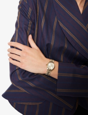 Vivienne Westwood 311cpgd Little Camberwell Stainless-steel Watch Gold In Gold