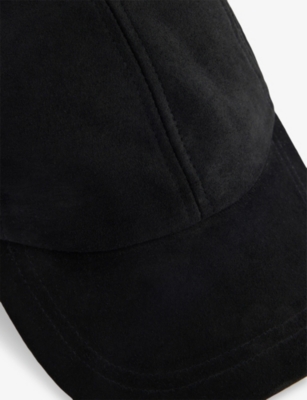 PAUL SMITH: Branded Suede Cap