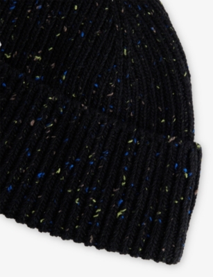 ROTOTO: Nep Seamless Wool Beanie Hat
