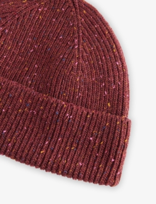 ROTOTO: Nep Seamless Wool Beanie Hat
