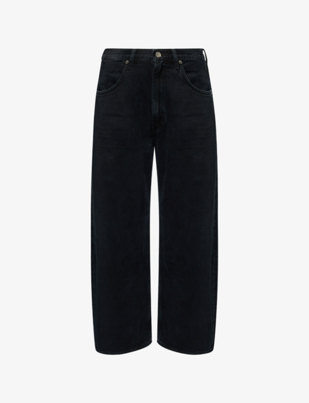 Low Curve Crop Wide-Leg Denim Jeans