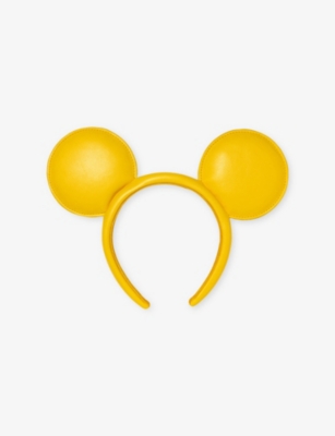 THE DISNEY STORE AT SELFRIDGES: Padded Ears Faux-Leather Headband