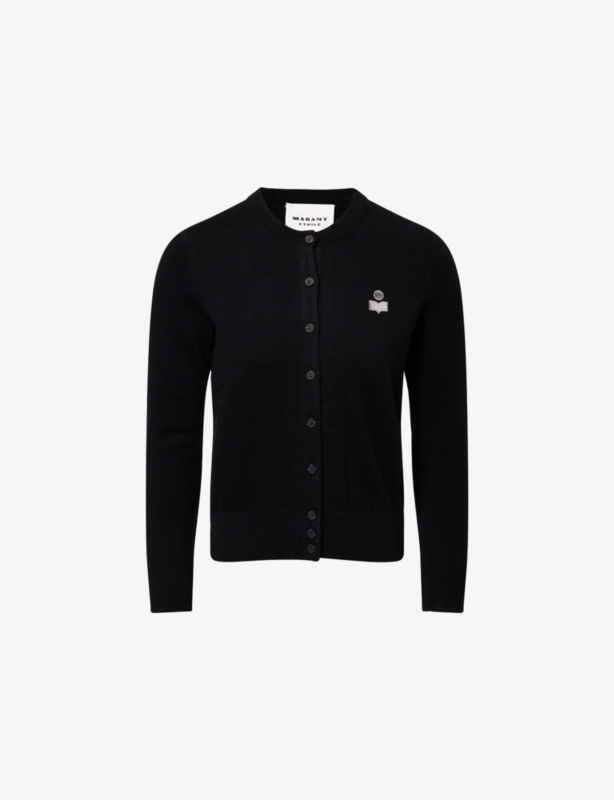 Mona Round-Neck Knitted Cardigan