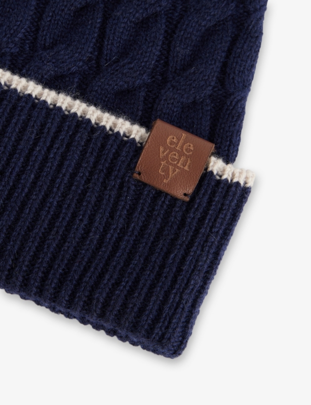 Cable-Knit Cashmere Beanie