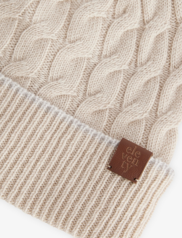 Cable-Knit Cashmere Beanie