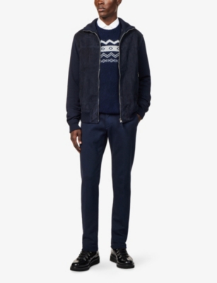 ELEVENTY: Fairisle Crewneck Silk-Cashmere Blend Jumper