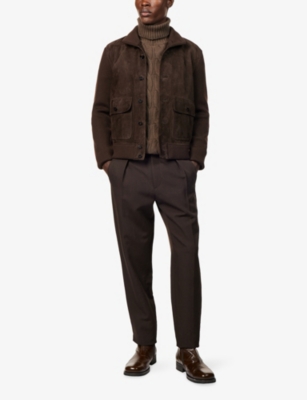 ELEVENTY: Roll-Neck Cable-Knitted Wool Jumper