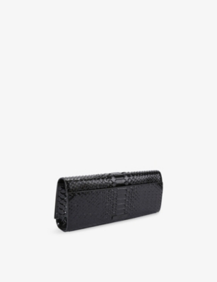 KURT GEIGER LONDON: Chelsea Leather Clutch Bag
