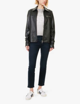 Agolde Womens  Cocktail Slim-fit Denim Jeans In Blue