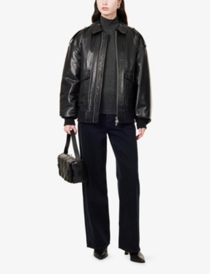 AGOLDE: Pascale Turtleneck Stretch-Jersey Top