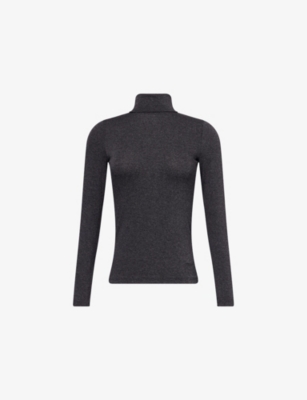 AGOLDE: Pascale Turtleneck Stretch-Jersey Top