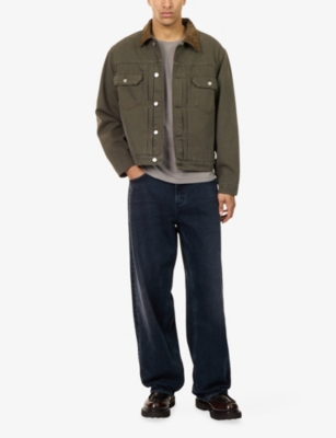 AGOLDE: Fusion Baggy Tapered-Leg Denim Jeans