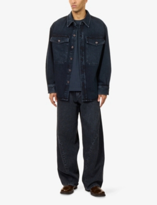 AGOLDE: Asha Crewneck Cotton T-Shirt