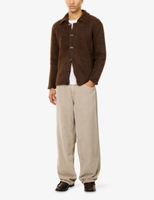 AGOLDE: Fusion Baggy Tapered-Leg Denim Jeans