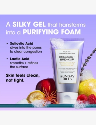 SUNDAY RILEY: Breakout Breakup Salicylic Cleanser 150ml