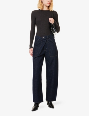 CITIZENS OF HUMANITY: Bina Crew-Neck Rib-Knit Top