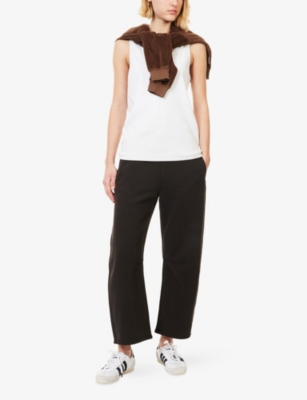CITIZENS OF HUMANITY: Miro Wide-Leg Cotton Jogging Bottoms