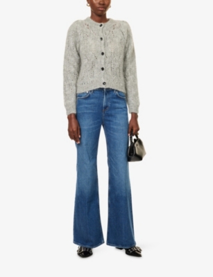 Citizen Of Humanity Womens Cruise Kimberly Flared Stretch-denim Jeans In Blue