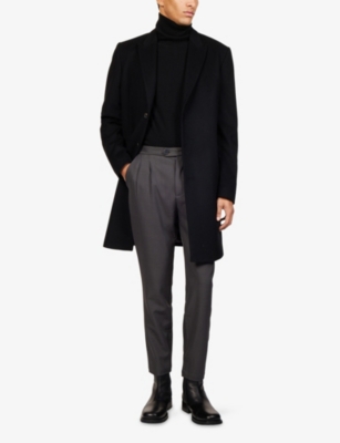 NOBL: Axton Pleated Tailored Woven Trousers