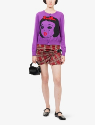 YUURA ASANO: Harry Lambert for Yuura Asano x Disney Snow White Knitted Wool Cardigan