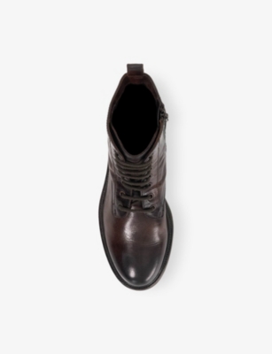 DUNE: Patley Leather Ankle Boots