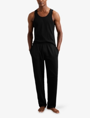 REISS: Hugo Cotton-Jersey Jogging Bottoms