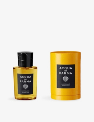 Acqua Di Parma Womens Zafferano Ambrosia Eau De Parfum 50ml In Transparent