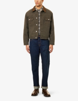 NUDIE JEANS: Gritty Jackson Straight-Leg Denim Jeans