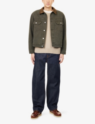 NUDIE JEANS: Tuff Tony Wide-Leg Denim Jeans