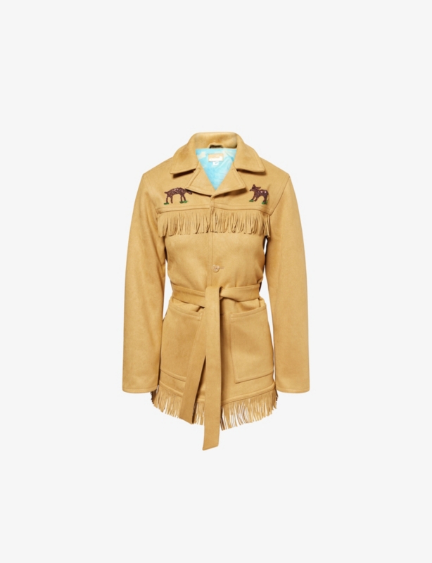 The Roadside Belted Stretch-Woven Jacket