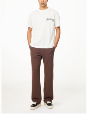 COLE BUXTON: Pilled Mini Logo Cotton-Blend Jogging Bottoms