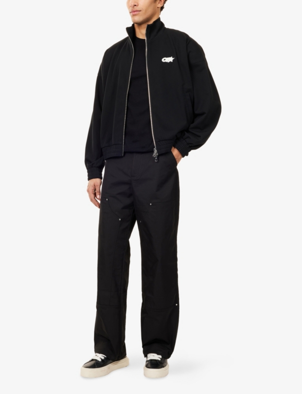 Carpenter Straight-Leg Woven Trousers