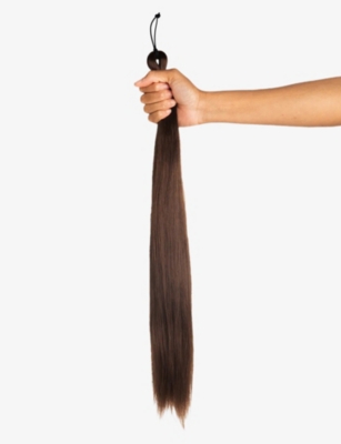Ruka Braid-it Synths®2: Bone Straight Synthetic Hair Extensions 24' Brown