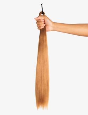 Ruka Honey Blonde Braid-it Synths®2: Bone Straight Synthetic Hair Extensions 24' In Brown