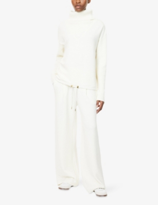 VARLEY: Hannah Cowl-Neck Jersey Sweatshirt