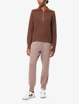 VARLEY: Camello Cable Half-Zip 2.0 Knit Jumper